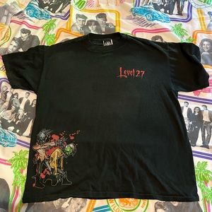 Vintage Level 27 Clothing Zombie T-Shirt L by Billy Martin of Good Charlotte